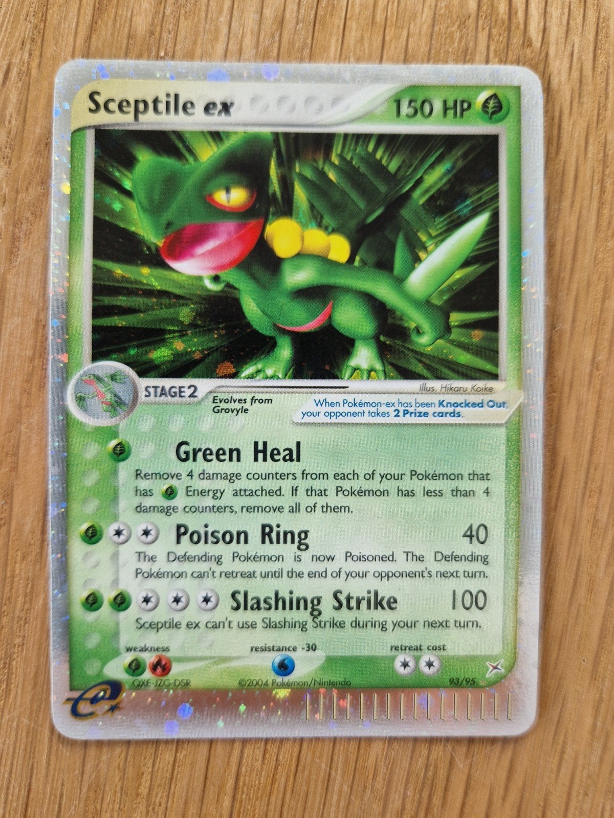 Pokémon Sceptile ex 93/95 (Team Magma & Team Aqua), Ophalen