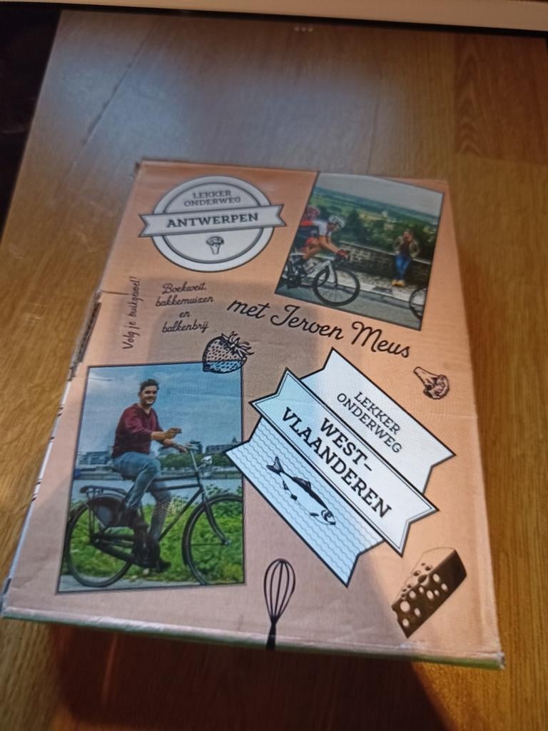 Lekker onderweg met Jeroen Meus, Boeken, Ophalen
