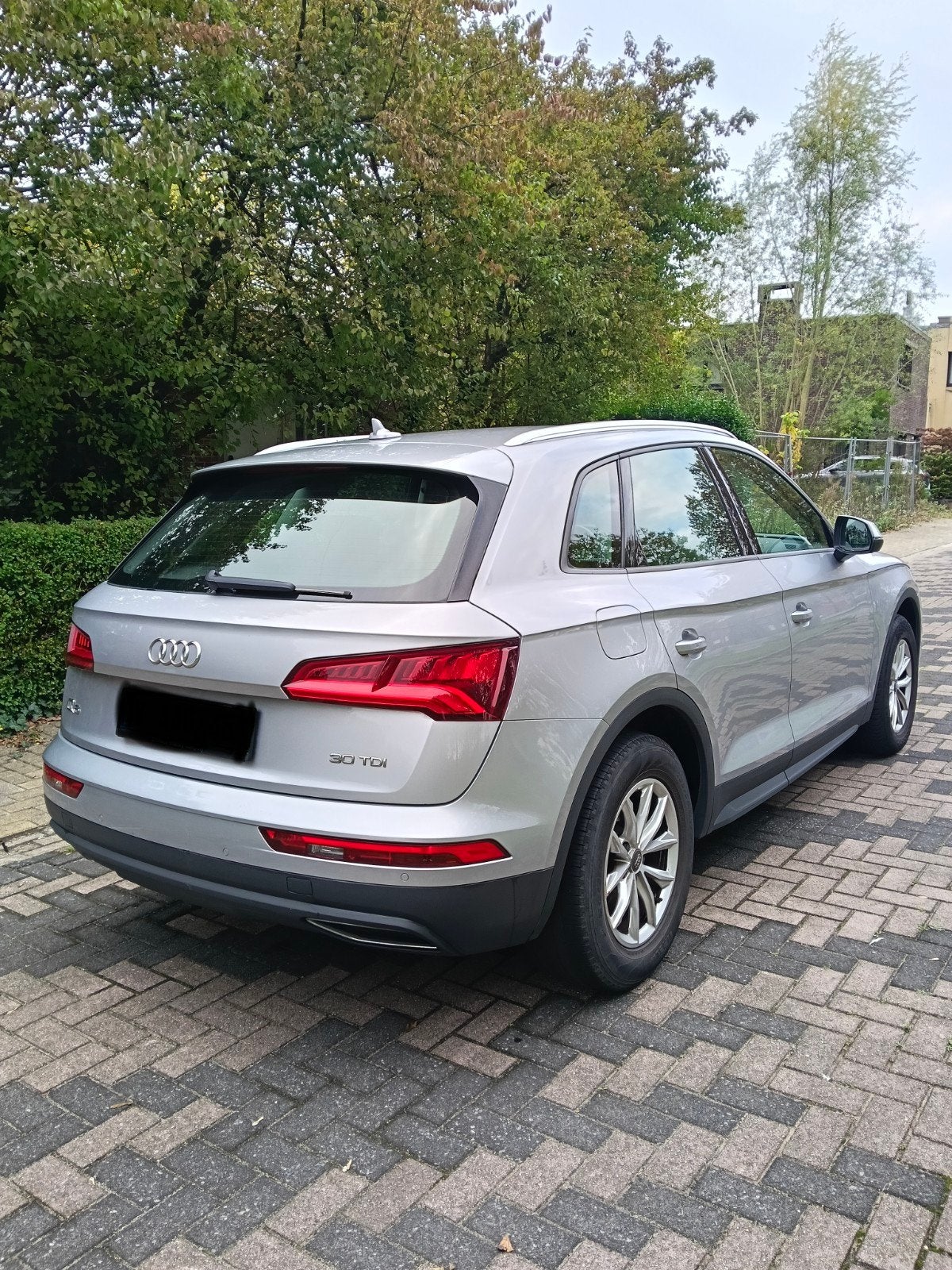 Audi Q5 2.0 TDI S tronic Automatic Mild Hybrid - 1ère utilis, Autos, Argent ou Gris, Achat, Euro 6, Q5