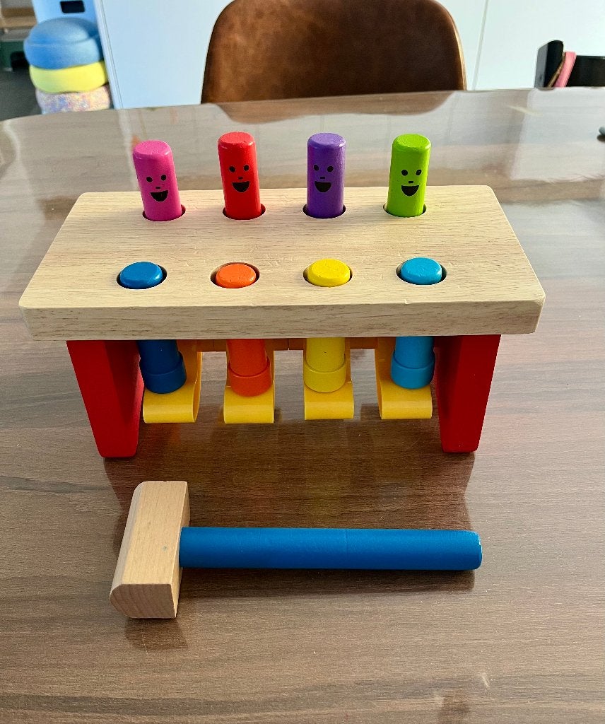 Hamerbank Melissa & Doug, Kinderen en Baby's, Speelgoed | Houten speelgoed, Ophalen, Gebruikt, Overige typen