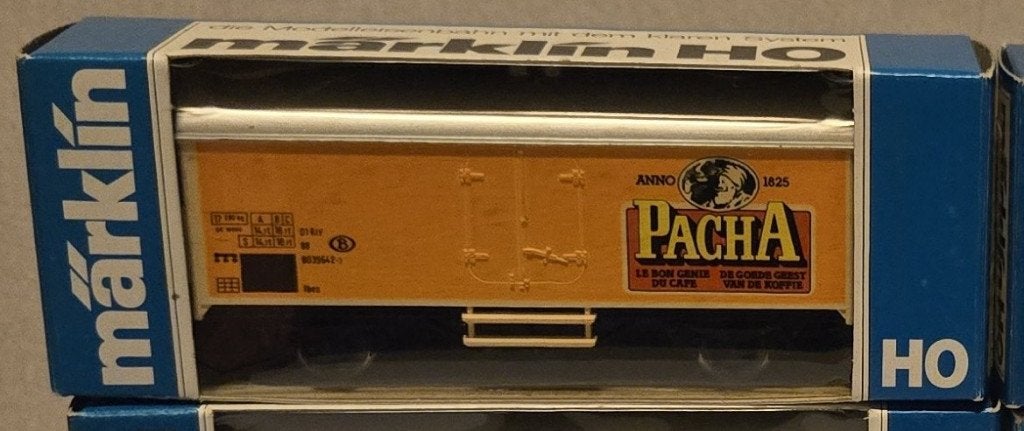 Marklin H0 Wagon publicitaire 4415-86012 "Pacha" /500, Enlèvement ou Envoi, Comme neuf, Wagon