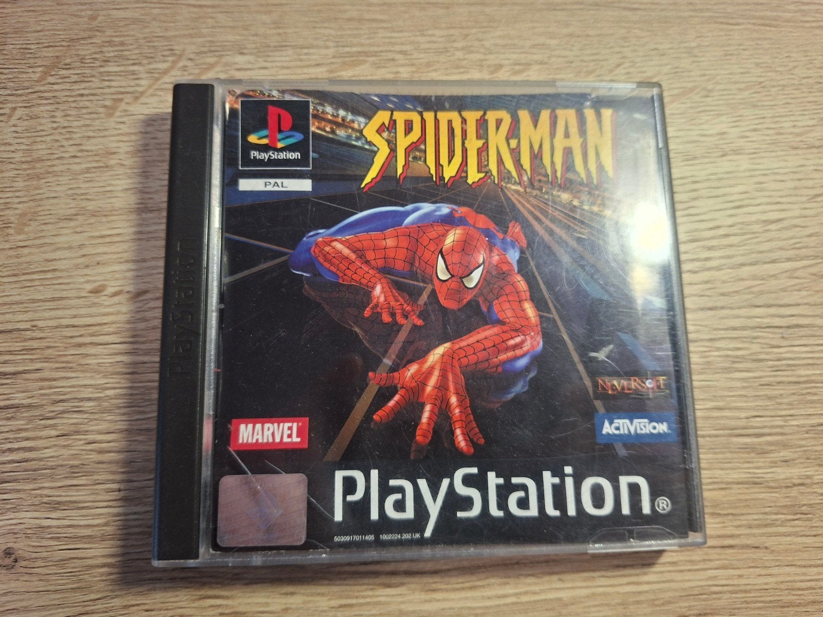 spiderman ps1, Ophalen of Verzenden