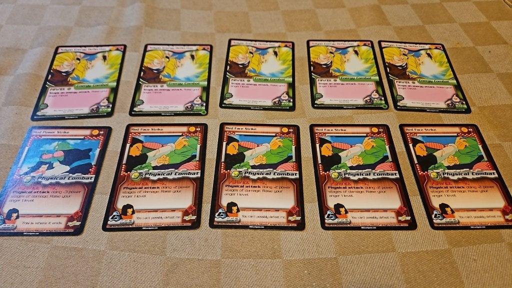 dragonball z kaarten collectie ook dubbele origineel, Ophalen of Verzenden, Nieuw, Meerdere kaarten
