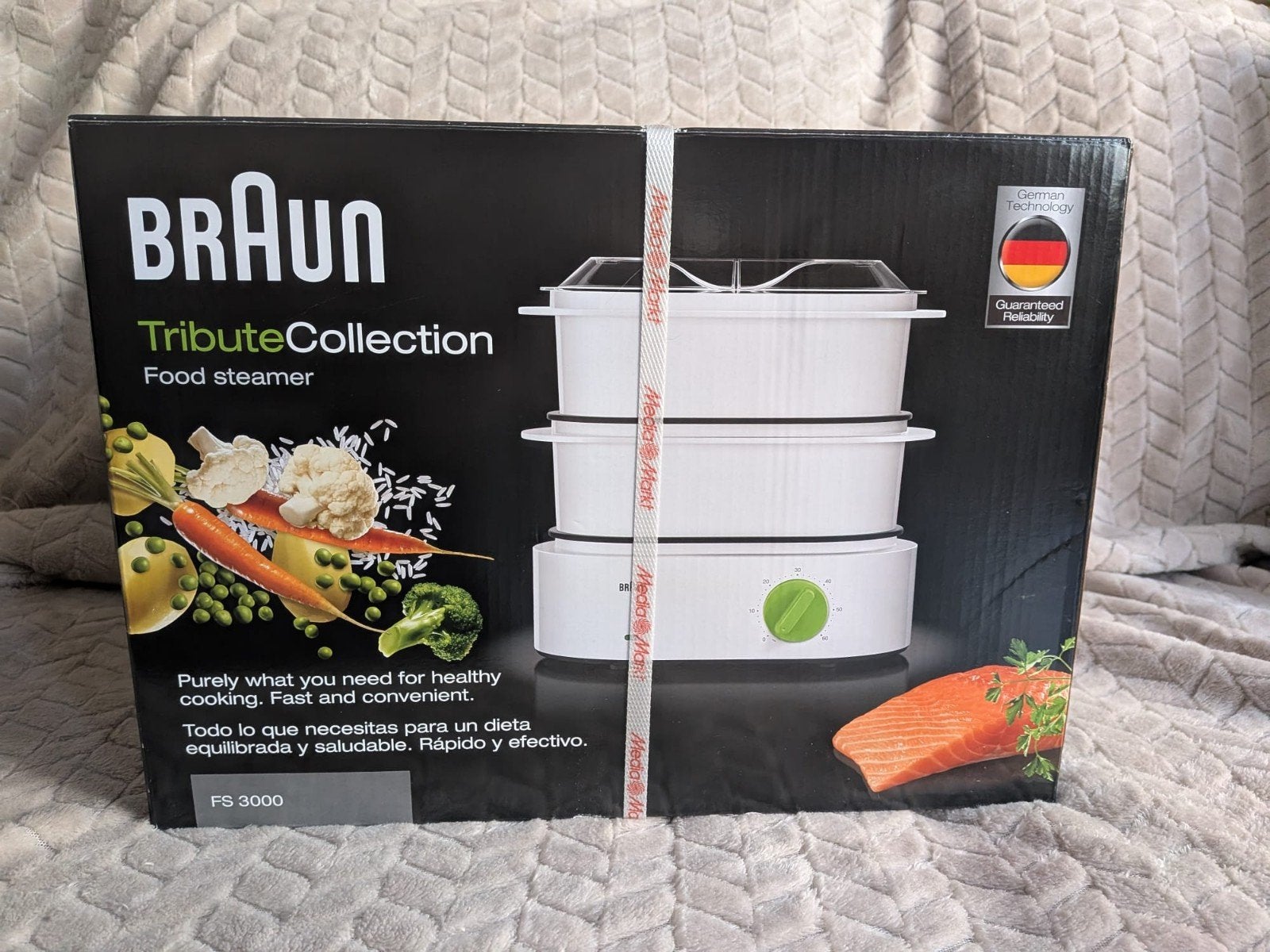 Cuit-vapeur Braun TributeCollection FS 3000 (Neuf scellé) –, Enlèvement