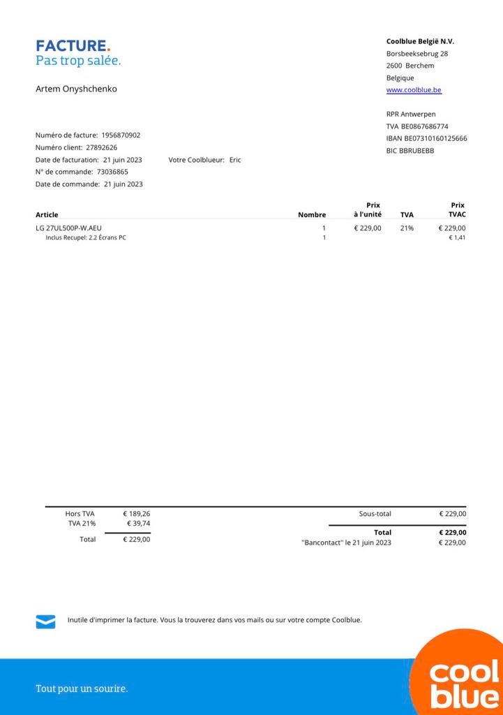 LG 27UL500P-W, Enlèvement, HD, LG, LED