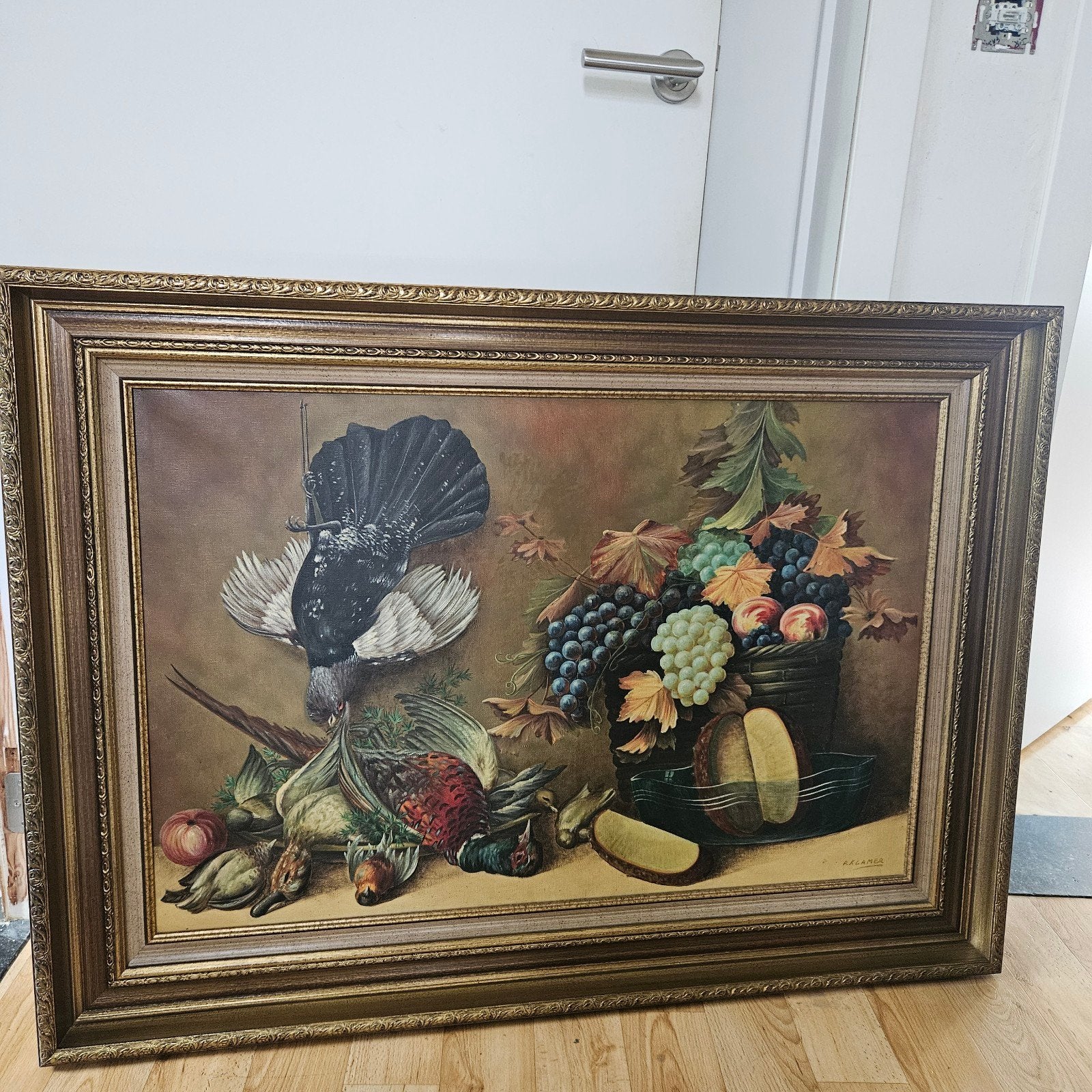 schilderij 110 cm x 80 cm, Antiek en Kunst, Ophalen