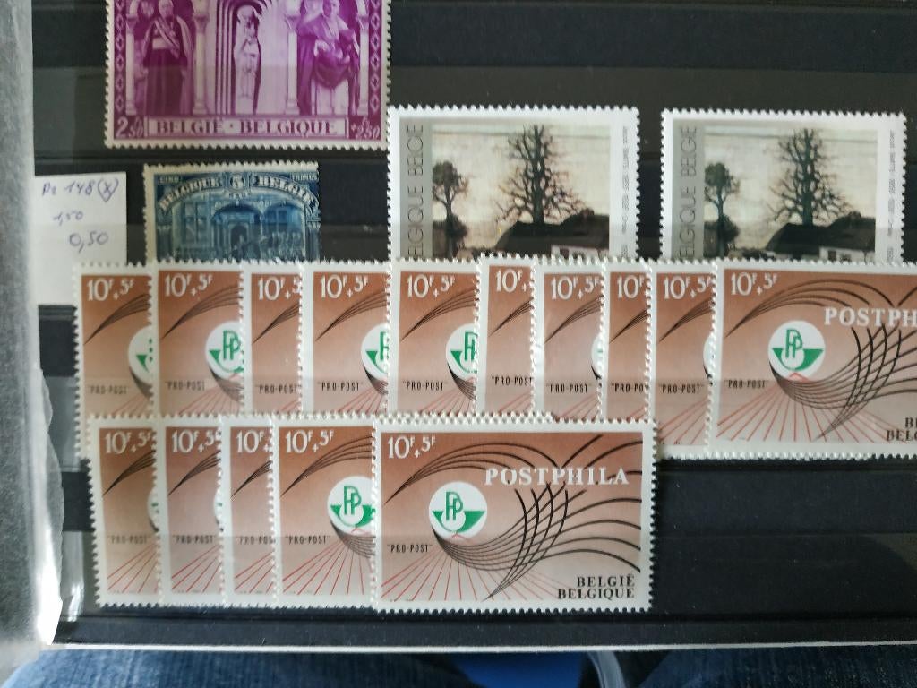 UIT VRIJ GROOT LOT DEEL 19, Postzegels en Munten, Ophalen, Postfris, Gestempeld