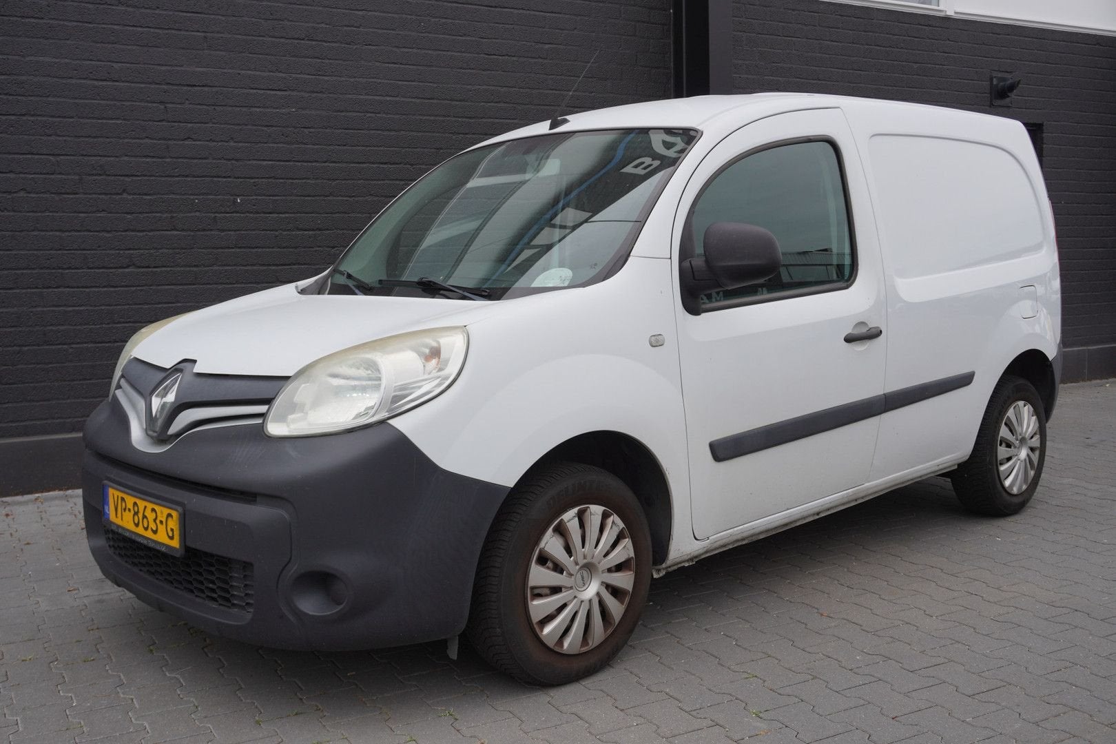 Renault Kangoo 1.5 dCi - Airco - Navi - Cruise - €2.900,- Ex, Auto's, 110 g/km, Renault, Wit, Bedrijf