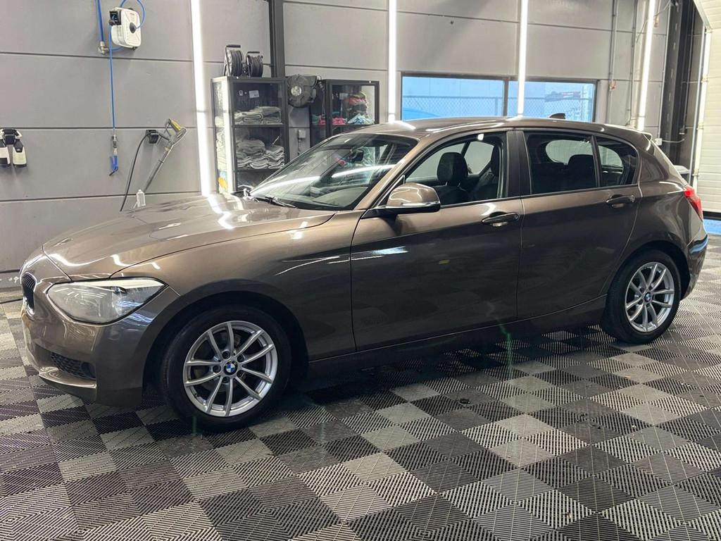 BMW 116 EURO 5, Auto's, 1 Reeks, Gebruikt, Bruin, Leder