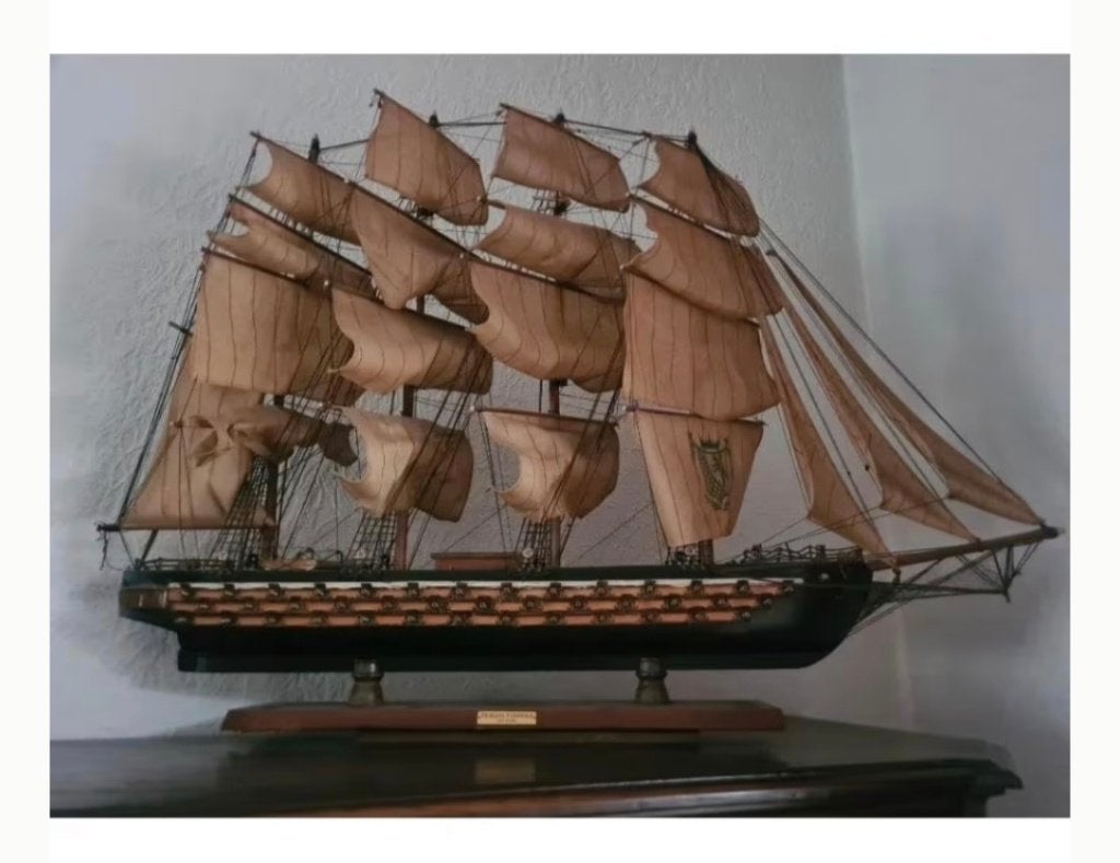 Fragata model boot, Ophalen, Zo goed als nieuw