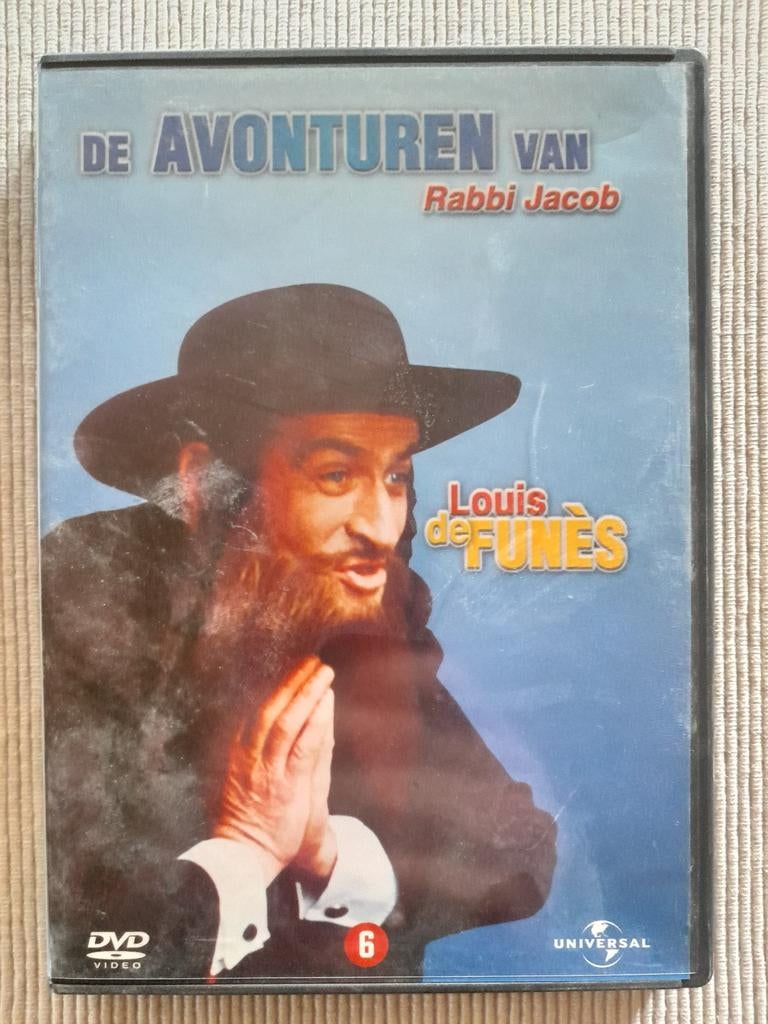 De avonturen van Rabbi Jacob, Cd's en Dvd's, 1960 tot 1980, Ophalen of Verzenden, Zo goed als nieuw, Komedie
