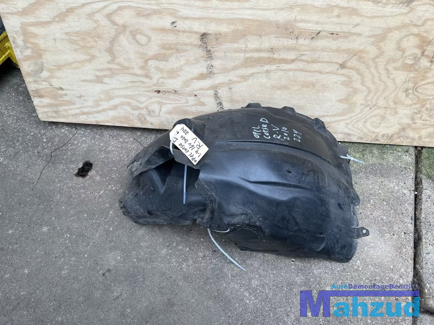 OPEL CORSA D rechts voor modderkuip wielkast 2005-2014, Gebruikt, Opel Automobile GmbH, Kontakt@opel-infoservice.de, Voor