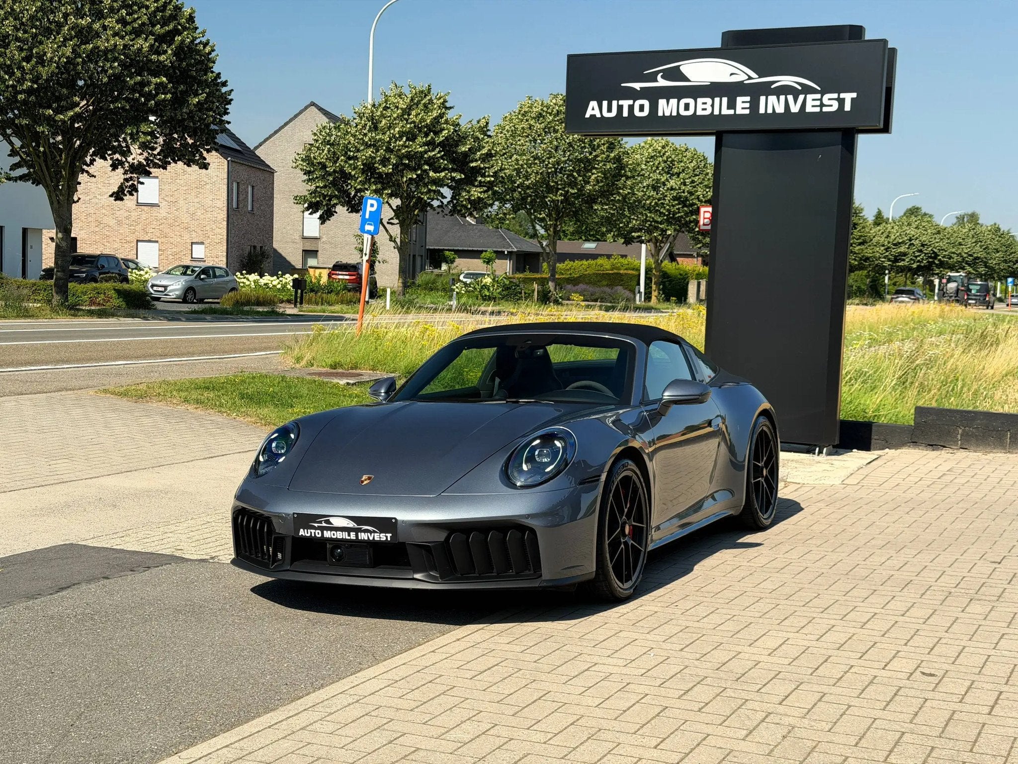 Porsche 911 992.2 Carrera 4 Targa GTS PDK 0483/47.20.60, Autos, Porsche, Achat, Carnet d'entretien, Noir, 2 portes