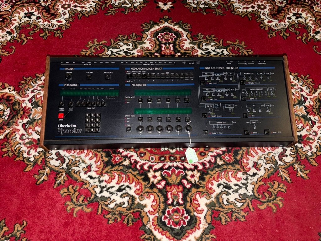 Oberheim Xpander US version, Ophalen