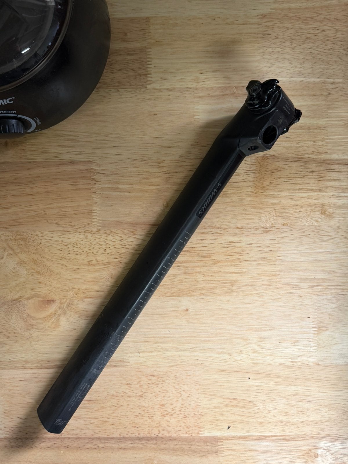 S-Works SL7 Zadelpen met offset, Fietsen en Brommers, Fietsonderdelen, Ophalen