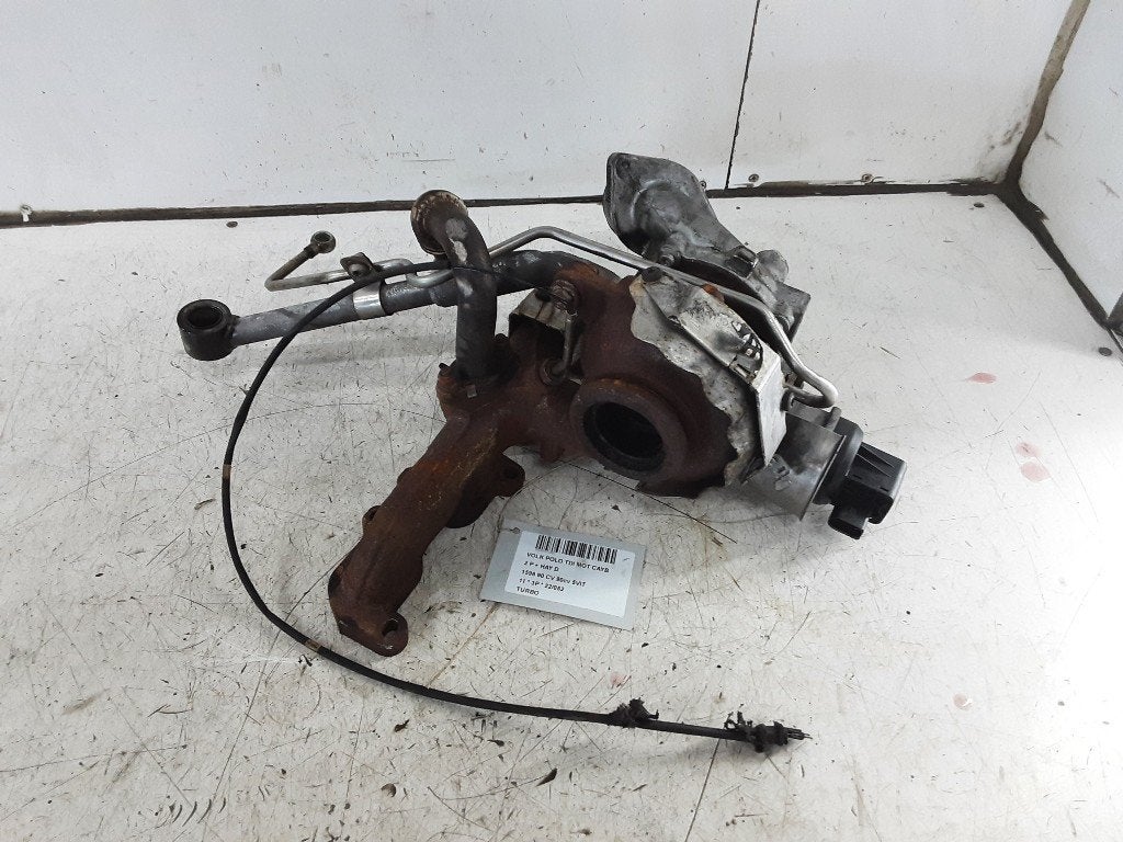 TURBOCOMPRESSEUR Volkswagen Polo V (6R) (03L253016H), Volkswagen, Mevr. I. Hauben, Utilisé, Rue de l'Espoir 34 34
4030  GRIVEGNÉE, BE
