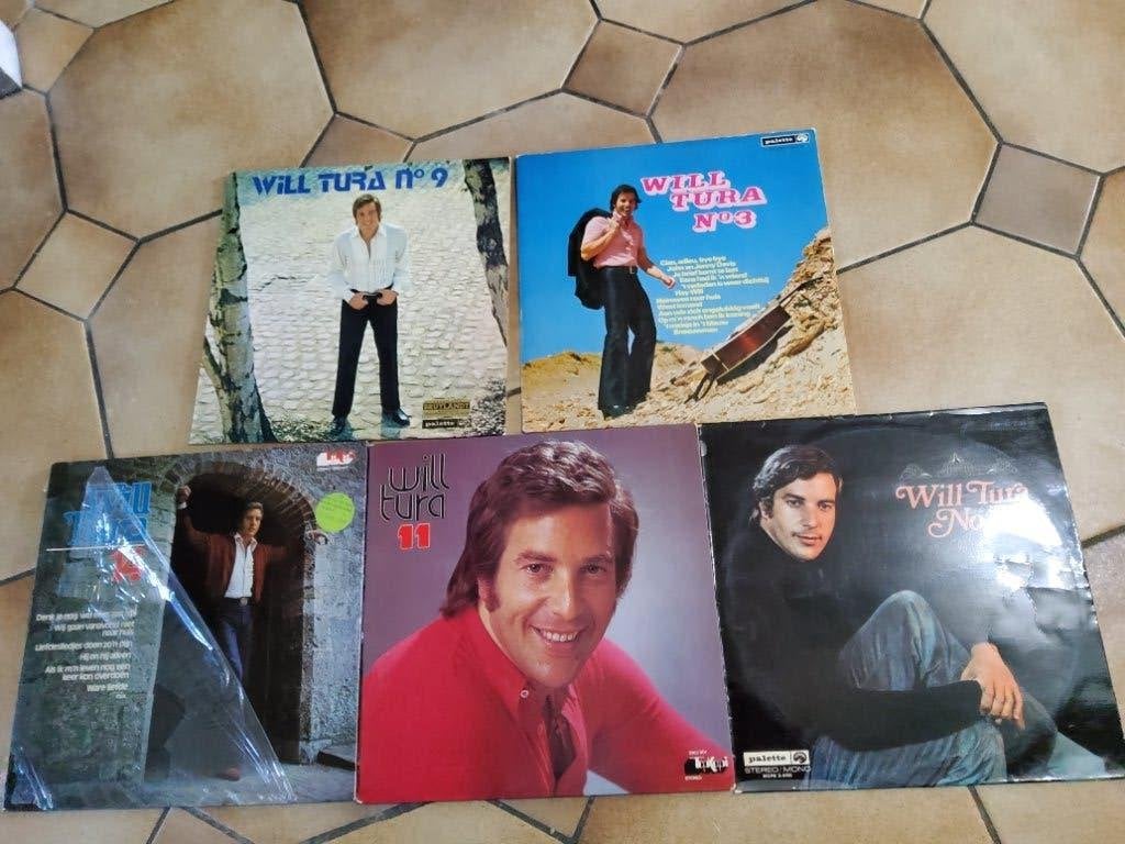 5 LP 33 TOURS &  45 TOURS WILL TURA DER SOLDAT AUS COSTARICA, Enlèvement ou Envoi, LP