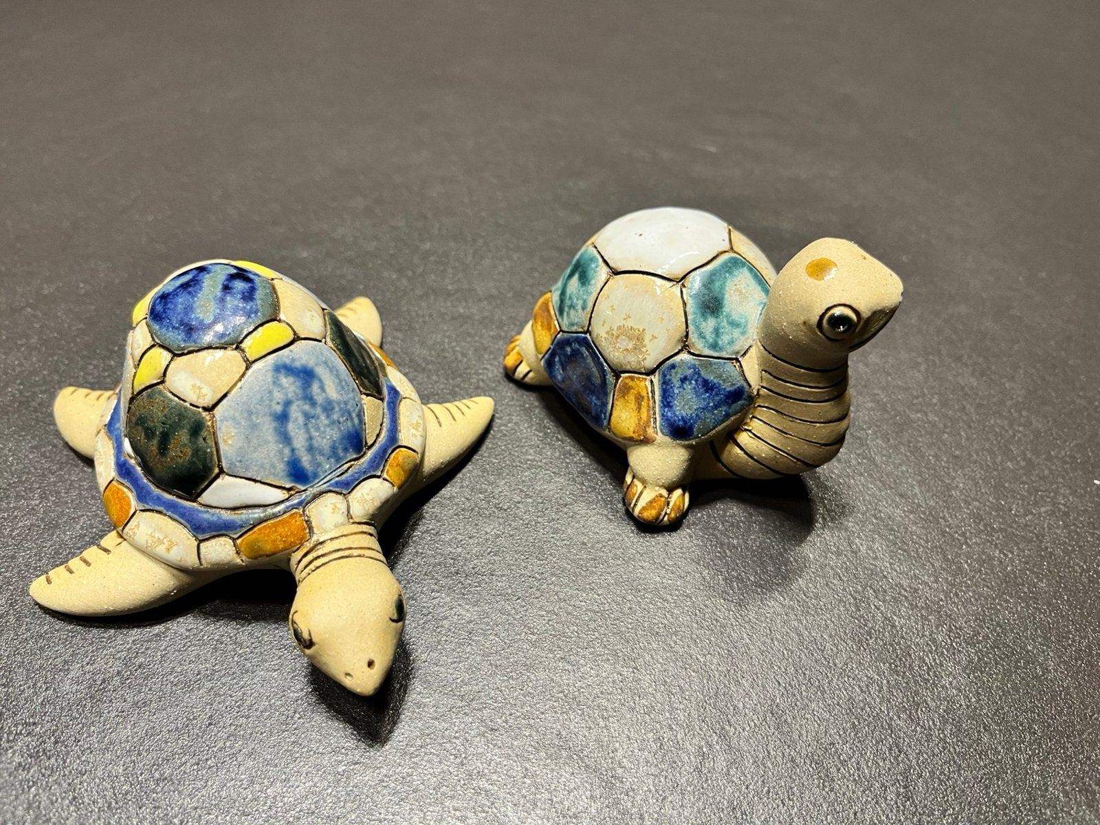 Schildpadden aziatische keramiek, Ophalen of Verzenden, Zo goed als nieuw