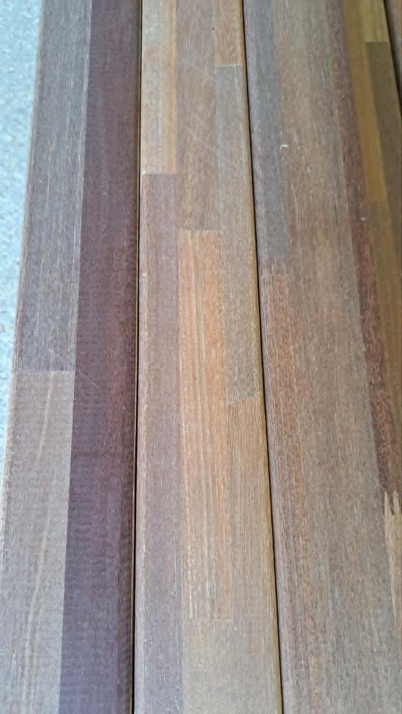 Hoogwaardige gelamineerde hardhouten onderliggers, Ophalen, Nieuw, Hardhout, 250 cm of meer