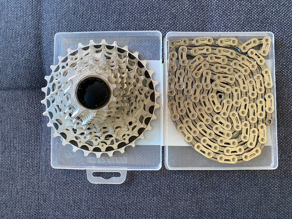 Nieuwe SRAM Force Cassette en Ketting, Ophalen of Verzenden, Nieuw, Racefiets, SRAM