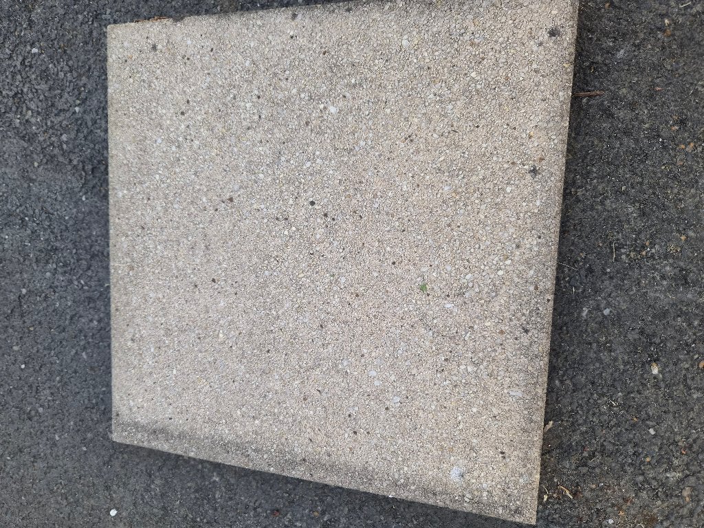 25 m² dalles pour terrasse, Jardin & Terrasse, Enlèvement, Utilisé, Béton, 10 m²² ou plus