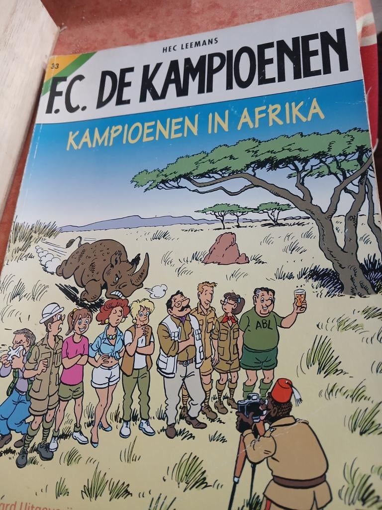 Hec Leemans - Kampioenen in Afrika, Boeken, Ophalen, Hec Leemans