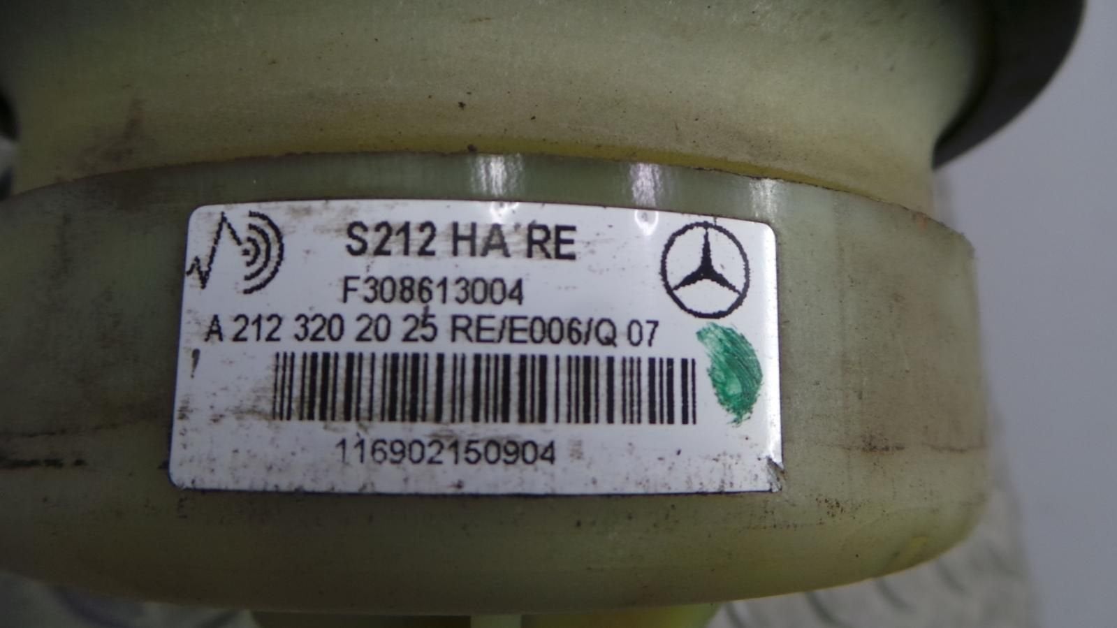 MERCEDES E CLASS 220CDI AVANTGARDE VEER BALG (LUCHT) ACHTER, Ophalen of Verzenden, Gebruikt, ARN erkend
