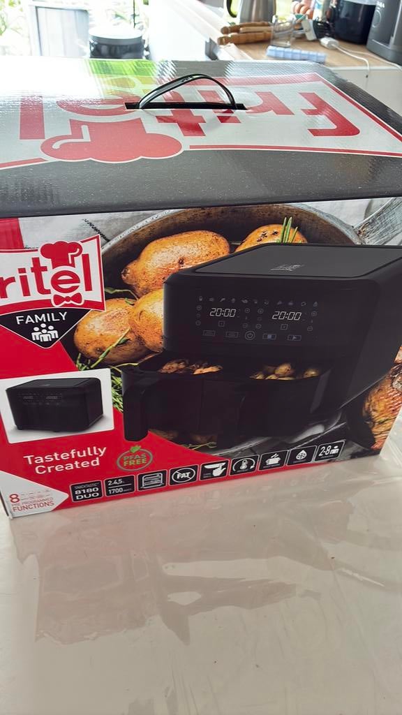 Fritel SnackTastic 8180, Elektronische apparatuur, Airfryers, Ophalen