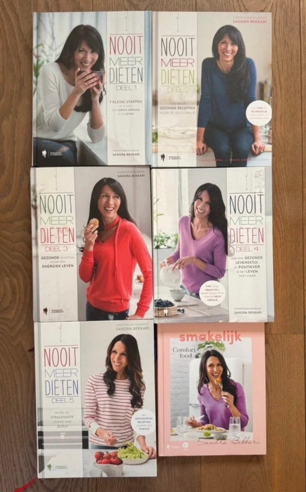 Sandra Bekkari -  nooit meer dieten 1 t/m 5, Enlèvement ou Envoi, Comme neuf, Sandra Bekkari