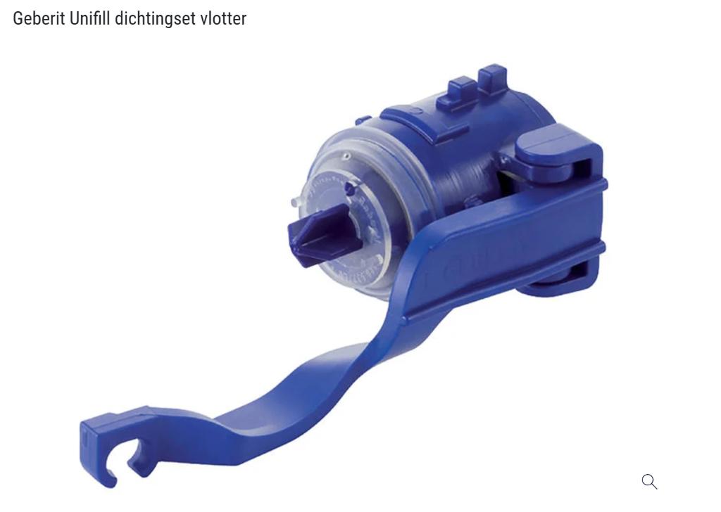 geberit dichtingsset voor vlotter toilet, Ophalen, Nieuw, Toilet