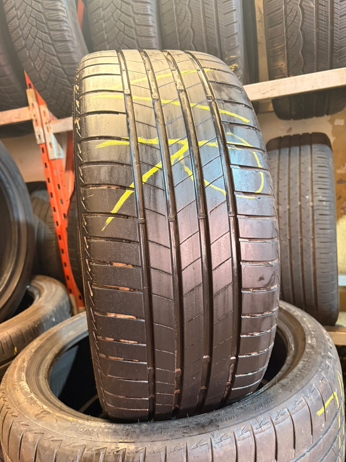 225 40r18 Bridgestone avec montage et équilibrage, Enlèvement, Utilisé