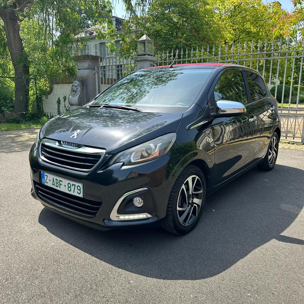 Peugeot 108 1.2 VTI Allure Cabrio Camera Benzine 2015, Autos, Peugeot, Euro 5, Achat, Entreprise, Cabriolet