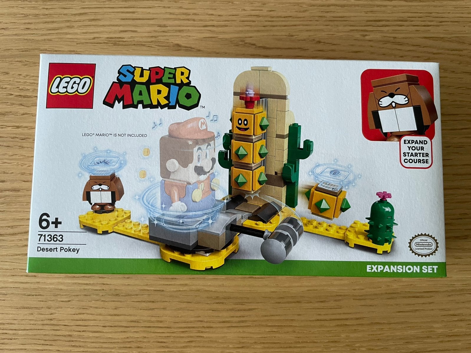 LEGO 71363 SUPER MARIO Desert Pokey NIEUW, Ophalen of Verzenden, Nieuw, Lego