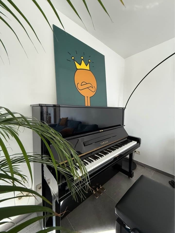 Piano Yamaha U3 authentique, Musique & Instruments, Pianos, Enlèvement, Comme neuf, Noir, Piano