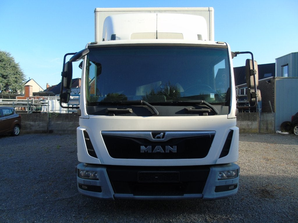 Man TGL 8.220 KST01 4.6 D *08/2014 *Camera *Navi *EURO 6, Auto's, Testrit aan huis, MAN, Wit, Leder