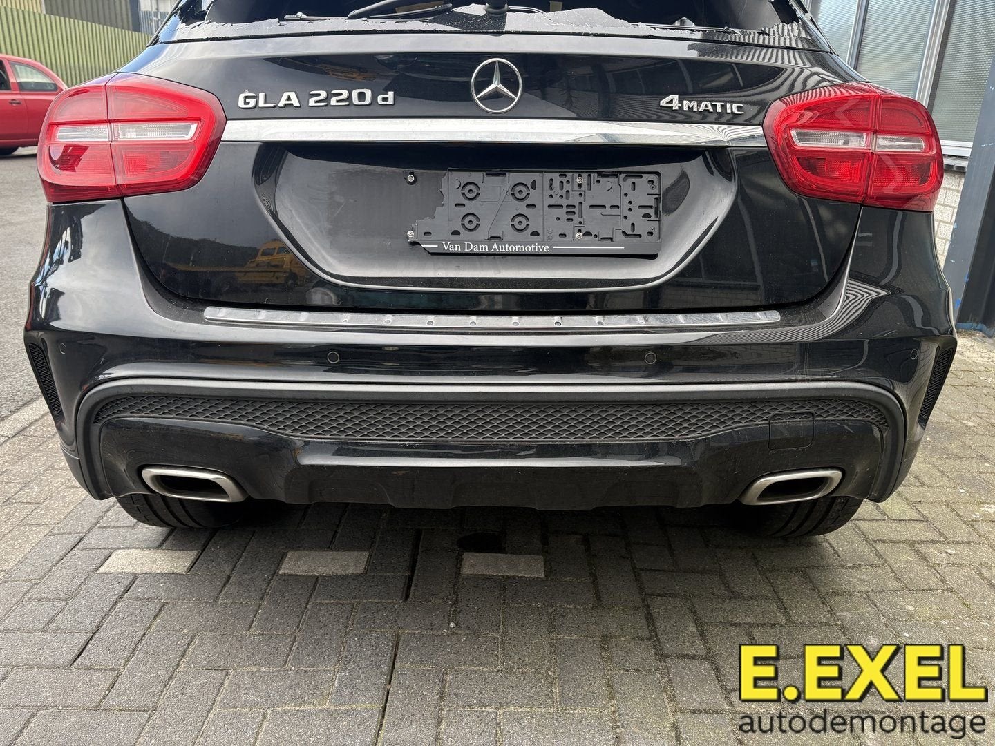 Achterbumper Mercedes GLA 220CDI 2013-22 Kleur 191, Arrière, Origine de la pièce connue, Utilisé, -
