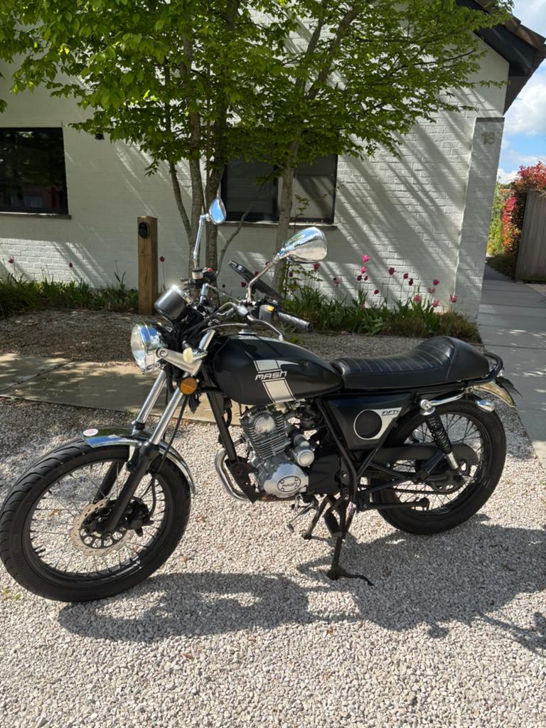Mash Fifty 50cc, Fietsen en Brommers, Brommers | Overige merken, Gebruikt, Klasse B (45 km/u), Ophalen