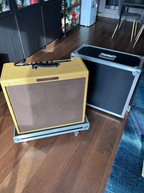 Ampli Fender Vintage Reissue '59 Bassman LTD + Flight Case, Musique & Instruments, Enlèvement, Comme neuf, Guitare, Moins de 50 watts