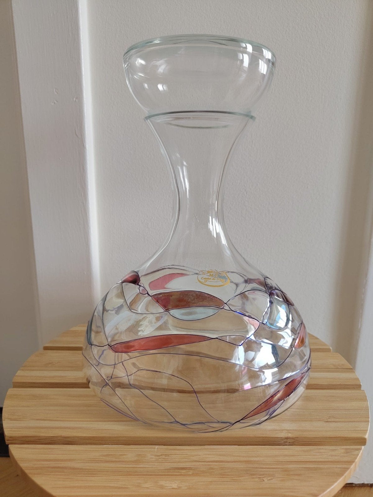 caraffe a vin Galerie, Cristal de Paris, Enlèvement ou Envoi