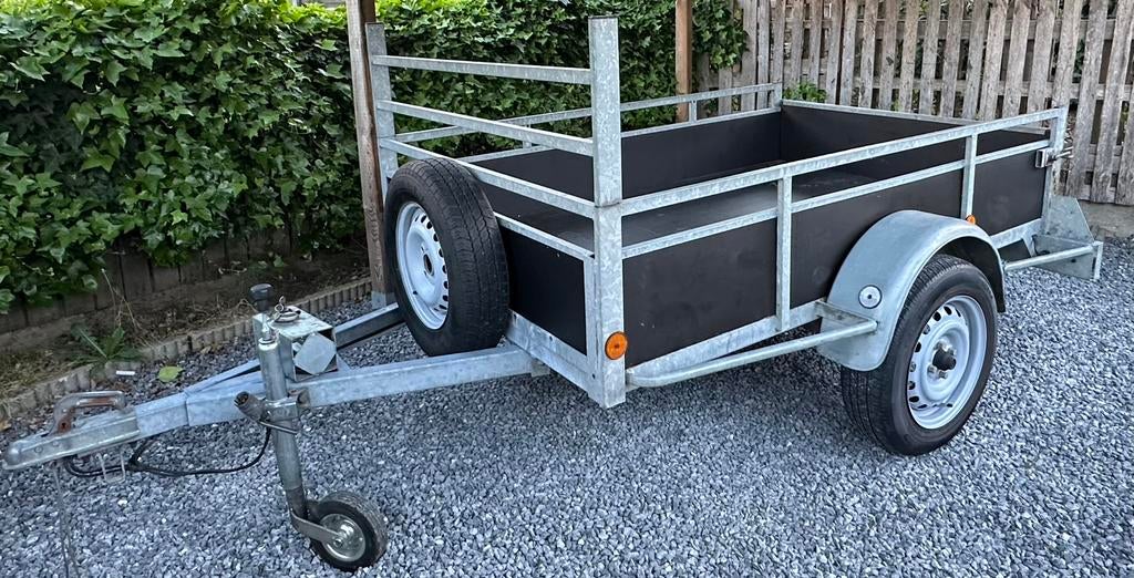 Ik heb een aanhangwagen  te koop in perfect staat.200x 130, Autos : Divers, Remorques, Comme neuf, Enlèvement