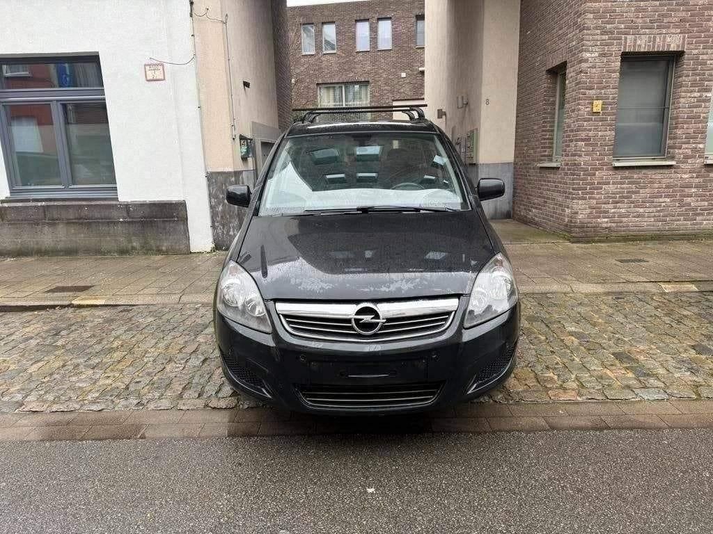 OPEL ZAFIRA / 1.7 D ECOFLEX / 7ZIT / MOTOR SCHADE / EXPORT, Voorwielaandrijving, Euro 5, Zwart, 4 cilinders
