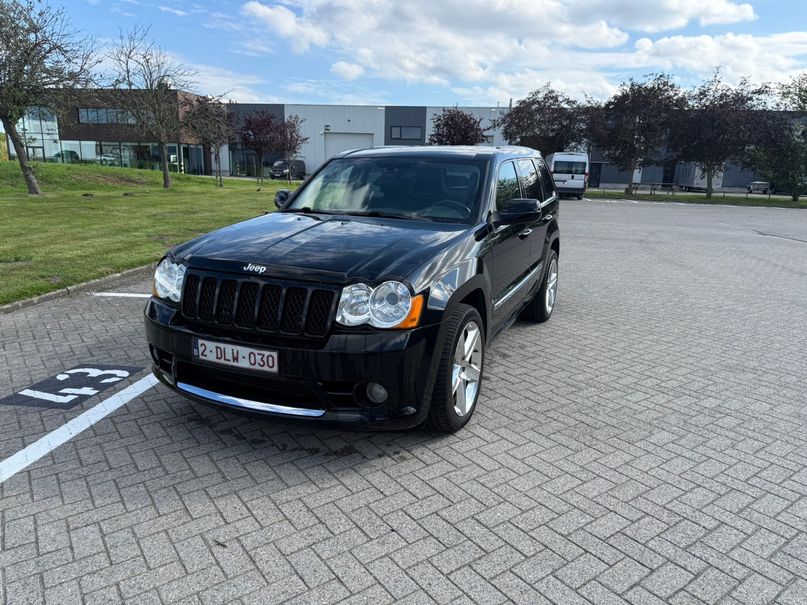 Jeep Grand Cherokee SRT8, Auto's, Jeep, Automaat, 8 cilinders, Zwart, Bedrijf