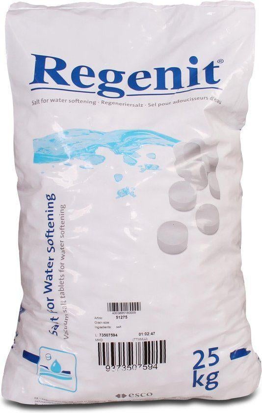 zouttabletten  regenit 25 kg, Ophalen, Nieuw