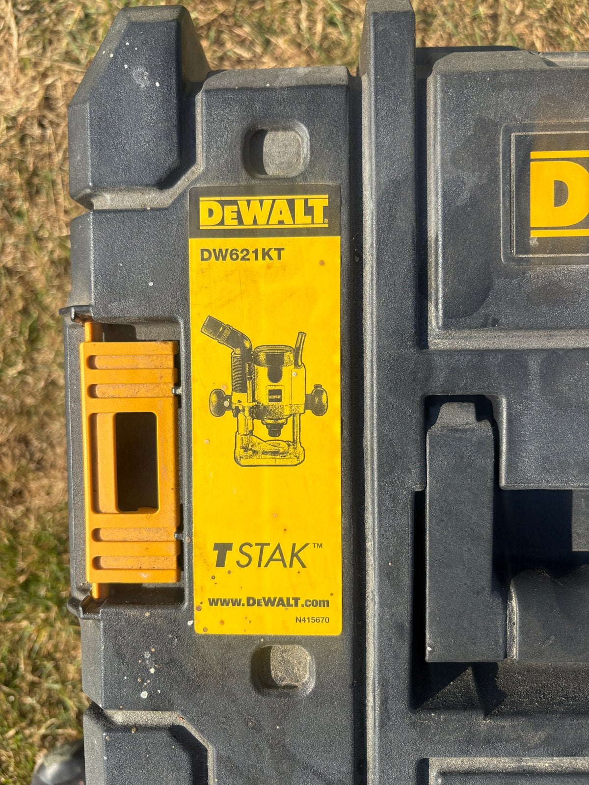 DeWalt DW621KT Bovenfrees 1100W in originele koffer ., Doe-het-zelf en Bouw, Gereedschap | Freesmachines, Ophalen, Zo goed als nieuw