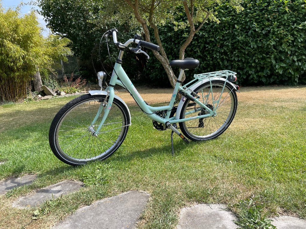 Meisjes fiets BNB, Fietsen en Brommers, Fietsen | Meisjes, Ophalen, 24 inch, Velgrem, Zo goed als nieuw