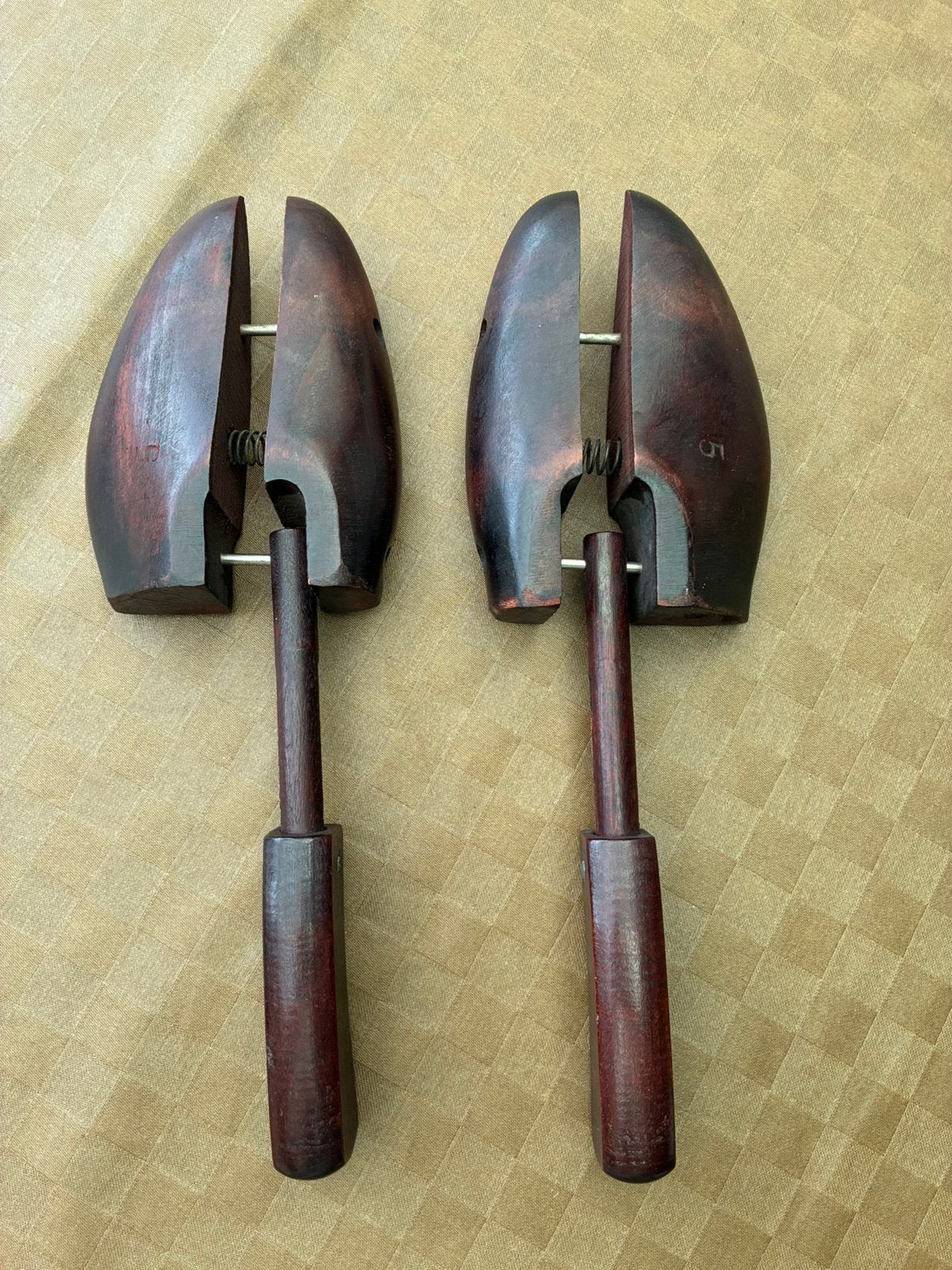 Antieke houten schoenleesten nr 5 Rochster Mohawk, Antiek en Kunst, Ophalen