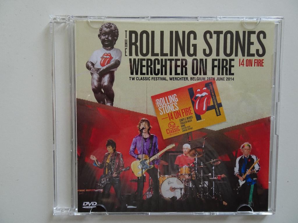Rolling Stones 'Werchter on Fire' DVD! UITERST ZELDZAAM!!!, Ophalen of Verzenden, Nieuw in verpakking
