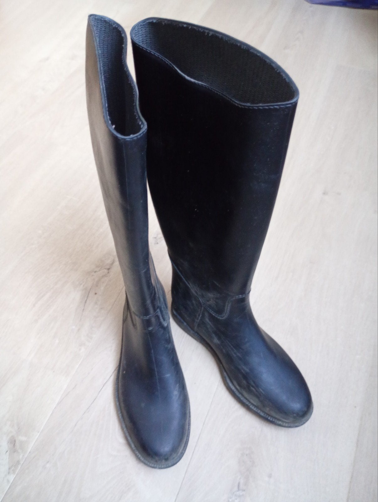 Paardrij laarzen, Dieren en Toebehoren, Ophalen, Gebruikt, Dressuur, Zwart
