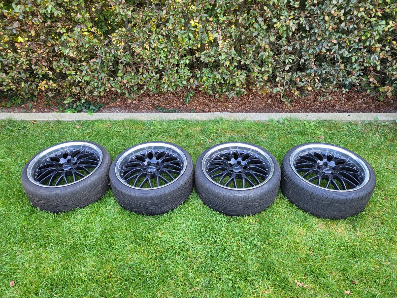 Set 19 inch Evolution velgen – Steek 5x112, Auto-onderdelen, Gebruikt, Band(en), 225 mm, Ophalen