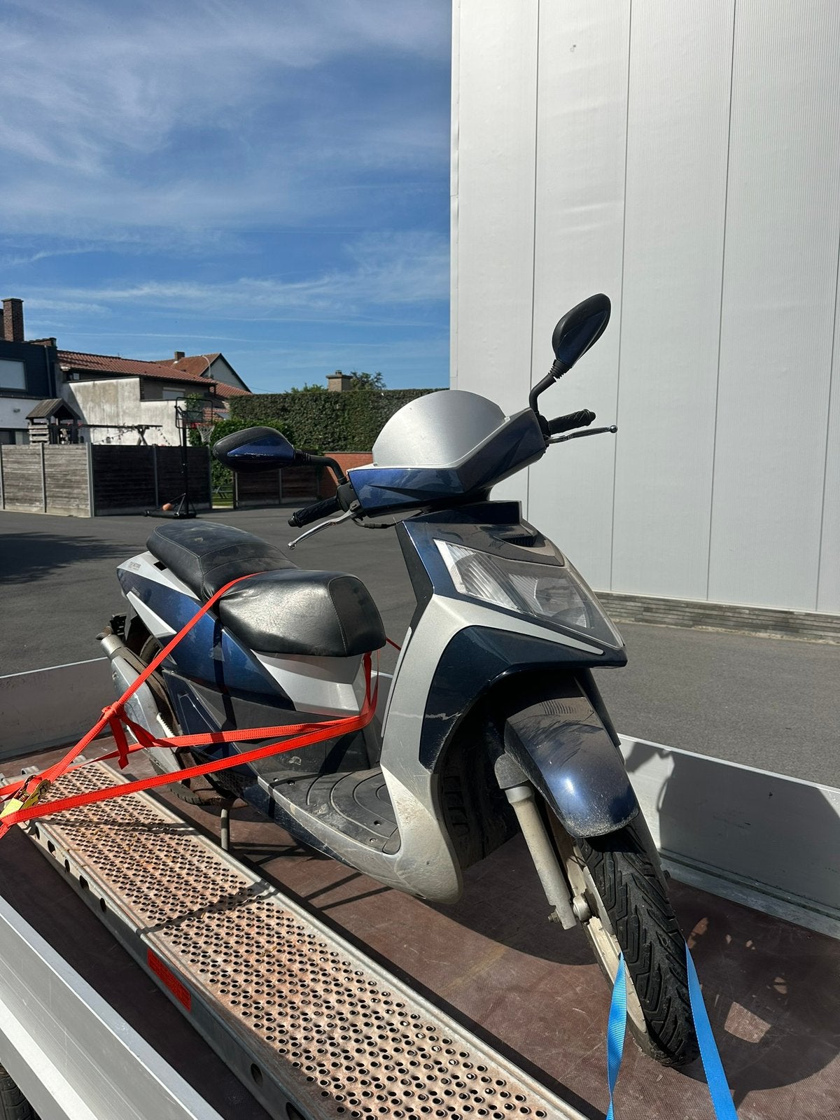 Brommer 125cc razzo, Ophalen, Gebruikt